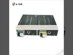 قیمت کارخانه 4K HDMI Fiber Extender با صوتی خارجی تا 80km Video Converter