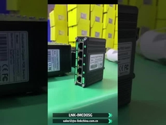 سوئیچ اترنت گیگابیتی مینی صنعتی 5 پورت با 5 پورت 10/100/1000BASE-T RJ45 با قابلیت auto-MDI/MDIX