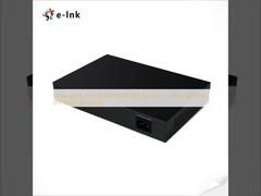 سوئیچ اترنت 8 پورت 10/100/1000T 802.3at PoE مدیریت شده + 2 پورت 100/1000 SFP