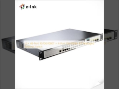 سوئیچ اترنت مدیریت شده L2+ با 48 پورت 10/100/1000T + 4 پورت 100/1000X SFP