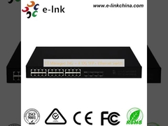 سوئیچ اترنت L3 مدیریت شده 24G + 4 10G SFP+