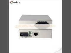 10/100M WDM Fast Ethernet Media Converter با یک پردازنده داخلی
