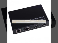10/100/1000M Media Converter 2-TX + 2-FX ((SFP) سوئیچ فیبر پورت