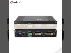 1 کانال 1080P دو جهته DVI + 1 کانال دو جهته RS232 + 1 کانال دو جهته صدای استریو + GPIO از طریق توسعه دهنده فیبر