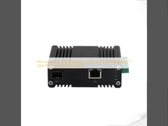 مینی صنعتی 100/1000BASE-X SFP به 10/100/1000BASE-T 30W PoE+ رسانه تبدیل