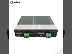1Ch HDMI + 1Ch دو طرفه استریو صوتی + 1Ch RS232 بیش از فایبر نوری Extender