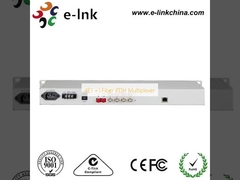 4E1 + 1 فیبر PDH Multiplexer