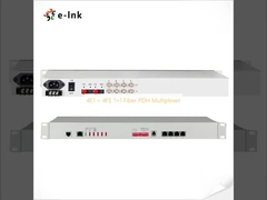 مالتی‌پلکسر PDH فیبر 1+1 4E1 + 4FE