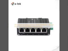 Mini Industrial Managed 4-Port 10/100/1000BASE-T 802.3at PoE + 1-Port 10/100/1000T سوئیچ اترنات