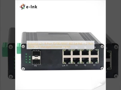 صناعی L2+ 8-Port 10/100/1000T 802.3at PoE + 2-Port 1000X SFP مدیریت شده Ethernet Switch
