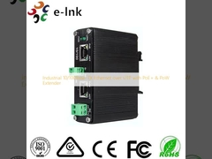 اترنت صنعتی 10/100Base-TX از طریق UTP با PoE+ & PoW Extender