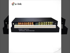 مبدل صوتی RCA دوطرفه 16Ch روی فیبر نوری