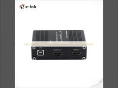 مینی 4K / 60Hz HDMI 2.0 KVM USB بیش از فایبر نوری Extender