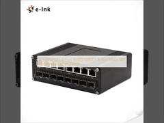 صناعی L2+ 8-Port 10/100/1000T + 8-Port 1000X SFP مدیریت شده Ethernet Switch