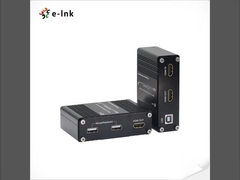Mini 4K/60Hz HDMI 2.0 KVM USB over Fiber Optic Extender پشتیبانی از انتقال سیگنال صفحه کلید و ماوس