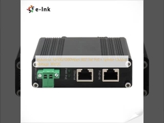 صنعتی 10/100/1000Mbps 802.3at PoE+ Splitter ولتاژ خروجی 36VDC