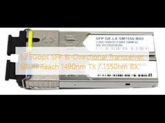 1.25Gbps SFP دو طرفه گیرنده، 60km رسیدن به 1490nm TX / 1550nm RX