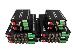 مبدل فیبر نوری ویدئویی 16 کاناله 5 مگاپیکسل HD 4 در 1 پشتیبانی از دوربین 5 مگاپیکسل، 4 مگاپیکسل، 3 مگاپیکسل، 1080P، 720P