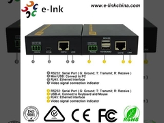 HD-BaseT DVI KVM Extender بیش از 100m Single Cat6/7 Cable پشتیبانی از وضوح ویدئویی تا 1920 * 1080P@60