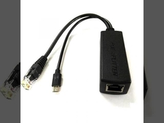 Gigabit 5V 2A PoE Splitter با پورت Micro USB با دستگاه ها قبل از ورودی poe تشخیص داده خواهد شد