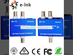 2 کانال مالتی‌پلکسر CVI/AHD/TVI HD/کواکسیال