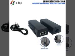 10/100M PoE Injector IEEE802.3af 15.4W سازگار با منبع برق محدود (LPS)