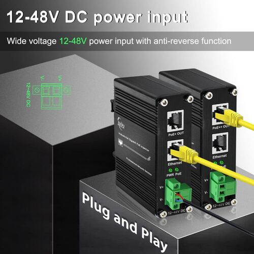 Latest company news about شبکه خود را تقویت کنید: PoE Injector برای اتصالات صنعتی بی سیم
