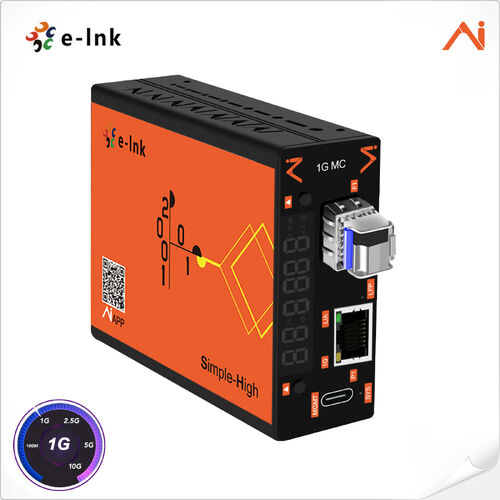 Latest company news about E-link راه اندازی LNK-AI3011M-SFP: مبدل رسانه فیبر مدیریت شده هوشمند با هوش مصنوعی، تعمیر و نگهداری شبکه را دوباره تعریف می کند