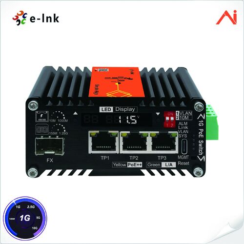 Latest company news about E-link سری جدید سوئیچ صنعتی PoE++ هوشمند مدیریت شده توسط هوش مصنوعی را معرفی کرد: مدل های 30W، 60W و 90W