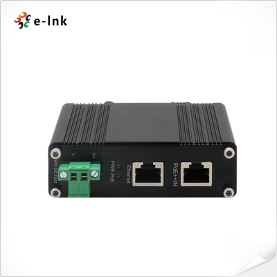 802.3 Bt PoE Splitter دین ریل صنعتی 10 100 1000Mbps Gigabit 12V DC 36W خروجی
