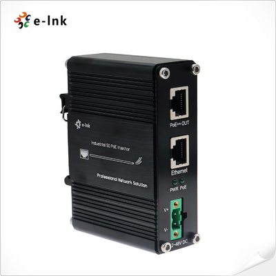 95W 5 گیگابیت آداپتور PoE Rj45 Poe Injector منبع برق از طریق اترنت