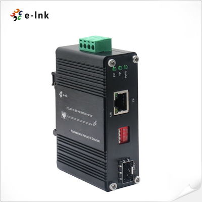 مبدل رسانه ای Mini Industrial 10G/5G/2.5G/1G/100M Copper to 10GBASE-X SFP+