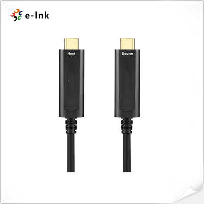 کابل فیبر نوری USB3.1 Type C به C