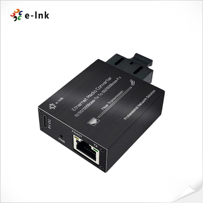 ميكرو نوع 10/100/1000Base-Tx به 100/1000Base-Fx اترنت رسانه تبدیل