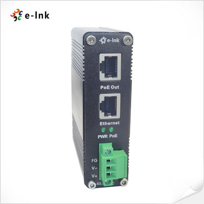 quality 80~320V DC Power Input صنعتی گیگابیت PoE + تزریق کننده factory