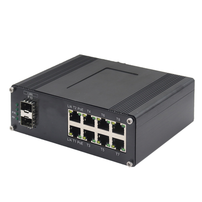سوئیچ اترنت فشرده 10 پورت مینی صنعتی 10/100/1000T