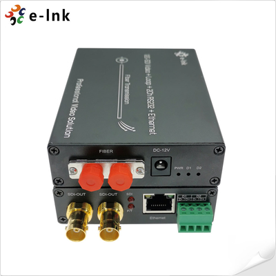 8Ch گیگابیت PoE + 6Ch جلو 3G-SDI + 2Ch عقب 3G-SDI فایبر نوری