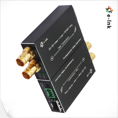مینی 12G-SDI به فیبر تبدیل کننده با Tally و RS485