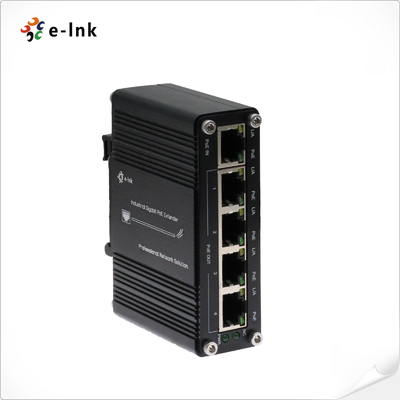 صنعتی 1-Port 802.3at PoE+ به 4-Port 802.3af/at Gigabit PoE Extender
