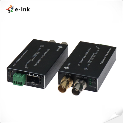 نوع کوچک 3G-SDI به تبدیل فیبر با Tally و RS485 معکوس