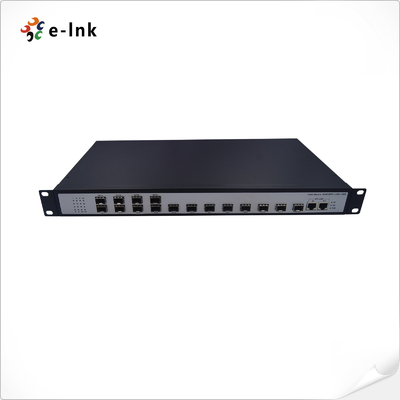 سوئیچ 16 پورت 100Base-FX SFP + 2-10/100/1000-TX بدون مدیریت