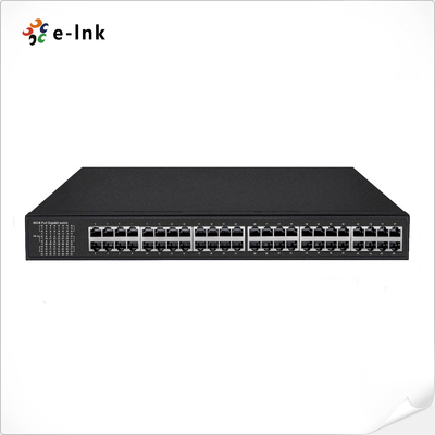 سوئیچ 48 پورت گگابیت PoE بدون مدیریت با پورت های 48x10/100/1000M RJ45 PoE