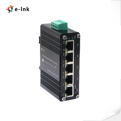 Mini Industrial Managed 4-Port 10/100/1000BASE-T 802.3at PoE + 1-Port 10/100/1000T سوئیچ اترنات