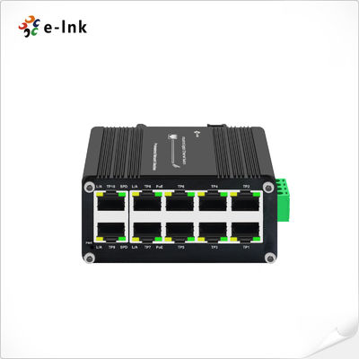 مینی صنعتی 8-Port 10/100/1000T 802.3at PoE + 2-Port 10/100/1000T سوئیچ Ethernet فشرده