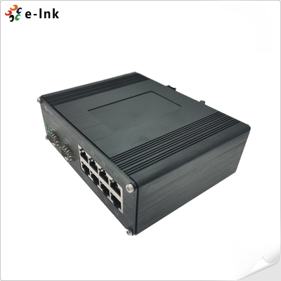سوئیچ اتریتن صنعتی 8 پورت 10/100/1000T 802.3bt PoE + 2 پورت 100/1000BASE-X