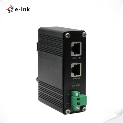 ولتاژ خروجی صنعتی 10/100/1000Mbps 802.3bt PoE++ Splitter 24VDC