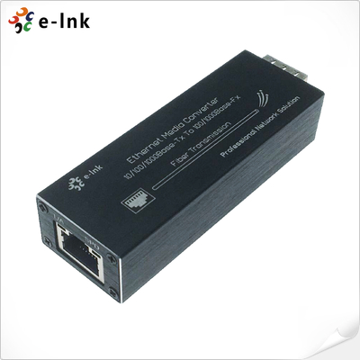 مبدل رسانه Micro Mini 10/100/1000BASE-T به 100/1000BASE-X SFP