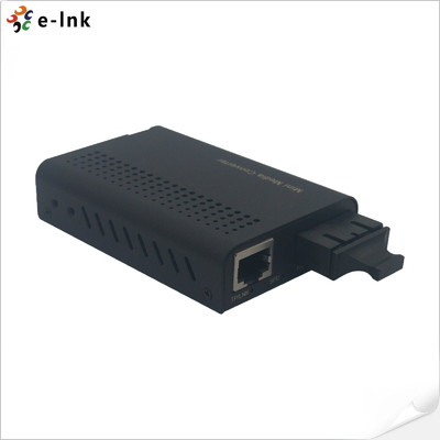 مبدل رسانه فیبر Mini 10/100/1000Base-TX به 1000Base-FX