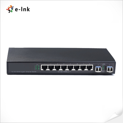 سوئیچ اترنت فیبر نوری حلقه ای 8G+2SFP