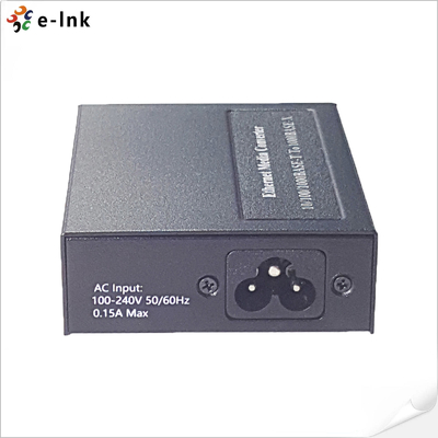مبدل رسانه ای 2x10/100/1000BASE-T به 1x100/1000BASE-X SFP با منبع تغذیه داخلی